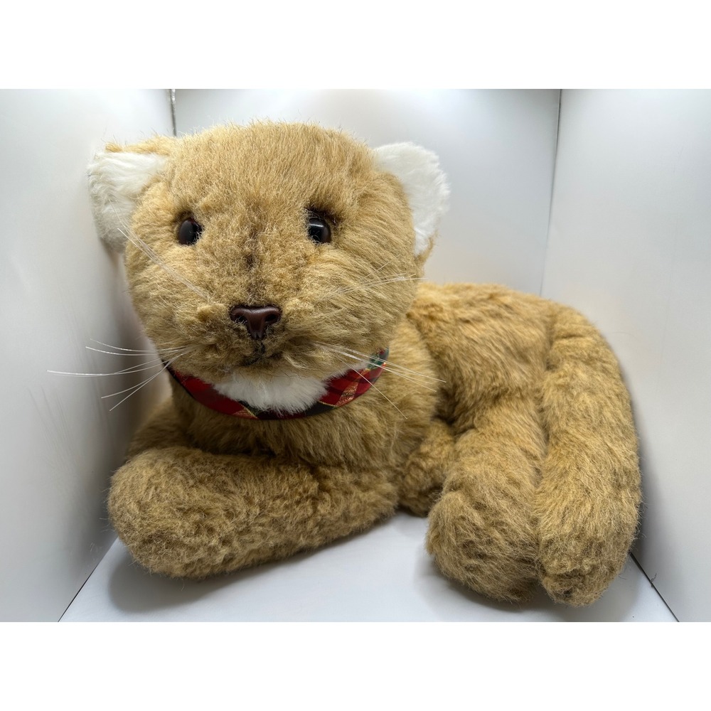 KAMAR‎ VINTAGE Plush Stuffed Animal Christmas Stuffed Toy collector hand made